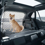 Rete di isolamento per animali domestici per auto Sedile posteriore per auto Barriera di sicurezza per cani, Size: 120x70cm