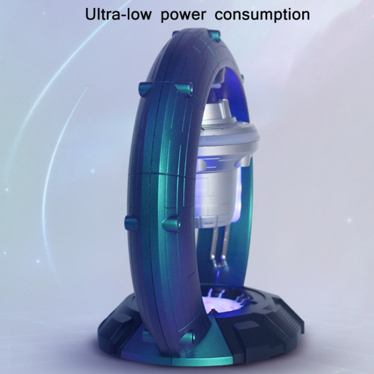 Altoparlante Bluetooth a levitazione magnetica Space Spacecraft Crafts, spina americana