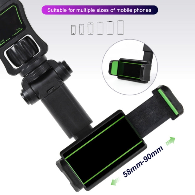 Supporto per telefono cellulare per specchietto retrovisore per auto Cuscino Supporto per telefono cellulare per auto universale, H02