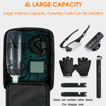 WEST BIKING Borsa da guida per sedile posteriore per bici elettrica Borsa da viaggio impermeabile per mountain bike, WEST BIKING Back Seat Bag