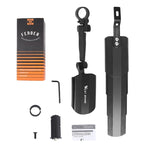 WEST BIKING Parafanghi pieghevoli retrattili per mountain bike, WEST BIKING Mudguards