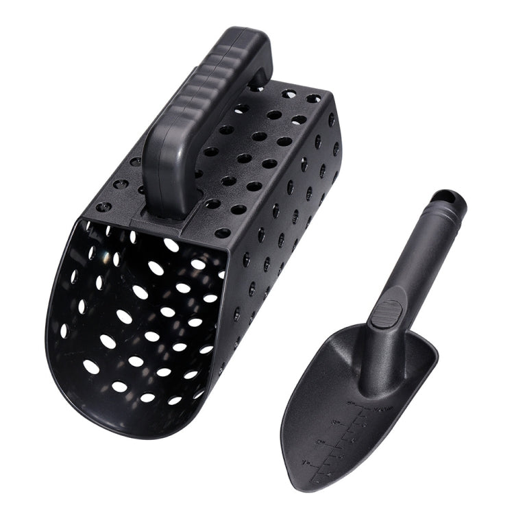 Set pala e scoop per metal detector in ABS 28cm