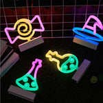 LED Neon Light Atmosfera festiva Decorazione Luci Bar Negozio Luci decorative