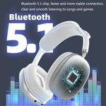 Auricolari Bluetooth P9 con Subwoofer e Bluetooth 5.1
