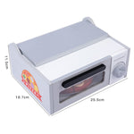 Acarebanny Simulazione in legno Barbecue Forno per pizza I bambini fingono di giocare a un giocattolo, Acarebanny Pizza Oven