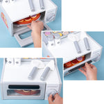 Acarebanny Simulazione in legno Barbecue Forno per pizza I bambini fingono di giocare a un giocattolo, Acarebanny Pizza Oven