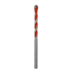 Punta da trapano per torcia in metallo con manico a triangolo in ceramica da 10 pezzi, dimensioni:, 3mm, 4mm, 5mm, 6mm, 8mm, 10mm, 12mm