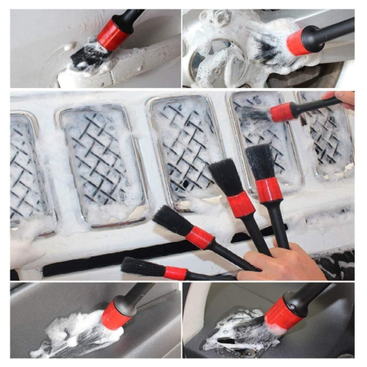 Spazzola per la pulizia dell'autolavaggio Spazzola per la pulizia della testa della spazzola per trapano elettrico Spazzola per la pulizia dei pneumatici, 19 in 1