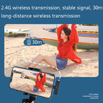 Microfono wireless DS01 con riduzione rumore per esterni