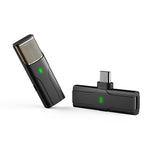 Microfono wireless DS01 con riduzione rumore per esterni