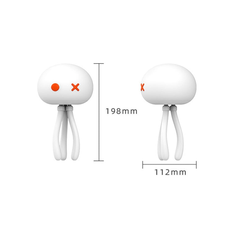 H10 Sensore di silicone intelligente Luce notturna Forma di medusa Protezione degli occhi Luce del sonno, Specifiche:, 1200mAh