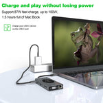 Docking station USB HUB di tipo C BX15W con funzione di ricarica wireless, BX15W
