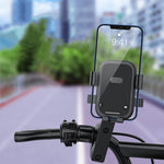 Supporto per bicicletta per specchietto retrovisore in metallo con supporto per telefono cellulare Q1, Metal Rearview Mirror Bicycle Bracket