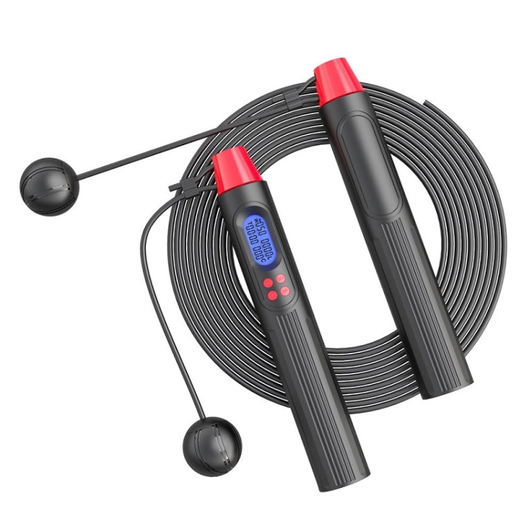 Fitness Smart Counting Slub Wire Skipping Rope Corda per saltare con filo / cordless a doppio scopo, Corded / Cordless Jump Rope(Black Red), Corded / Cordless Jump Rope(Black Yellow), Corded / Cordless Jump Rope(Gray Pink)                              ...