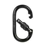 XINDA XDQ96068 Attrezzatura da esterno Arrampicata Blocco principale Moschettone Blocco in acciaio a forma di O Blocco con fibbia in filo, XINDA XDQ96068(Black), XINDA XDQ96068(Silver Red), XINDA XDQ96068(Silver Blue)