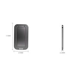 Supporto pieghevole in metallo per smartphone e tablet