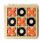 Gioco da tavolo Tris in legno 18x18 cm per bambini
