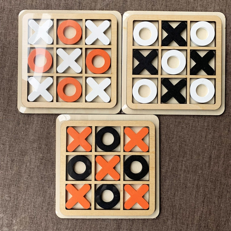 Gioco da tavolo Tris in legno 18x18 cm per bambini
