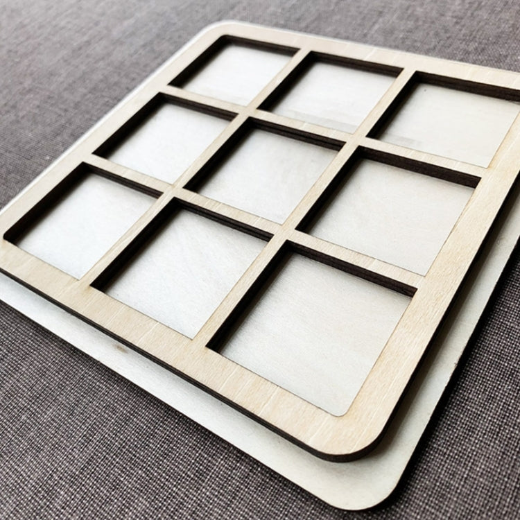 Gioco da tavolo Tris in legno 18x18 cm per bambini