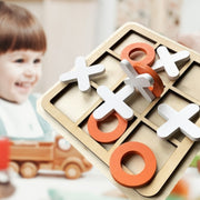 5 PCS Tic TAC Toe Gioco da tavolo regalo per bambini Sviluppo di giochi da tavolo con tris e croci, consegna in stile casuale, 5 PCS Tic TAC Toe