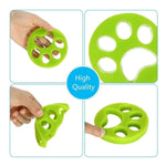 4 set di rimozione dei peli di animali domestici per lavatrice, Round, Plum, Dog, Cat