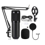 Set microfono condensatore BM800 con scheda audio USB