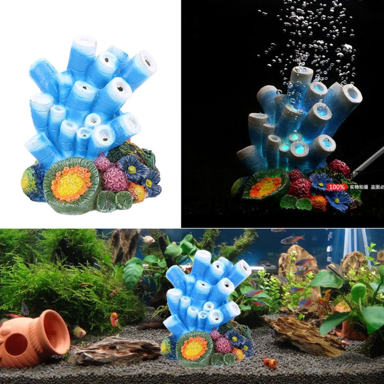 Ornamenti di corallo artificiale in pietra d'aria decorativa per arricchire l'ossigeno del paesaggio dell'acquario, Artificial Coral Ornaments