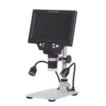 Microscopio digitale da tavolo con schermo LCD 7 pollici 1200X
