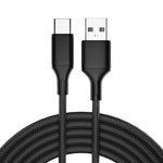 Cavo USB-C a USB 2.4A intrecciato per ricarica e dati
