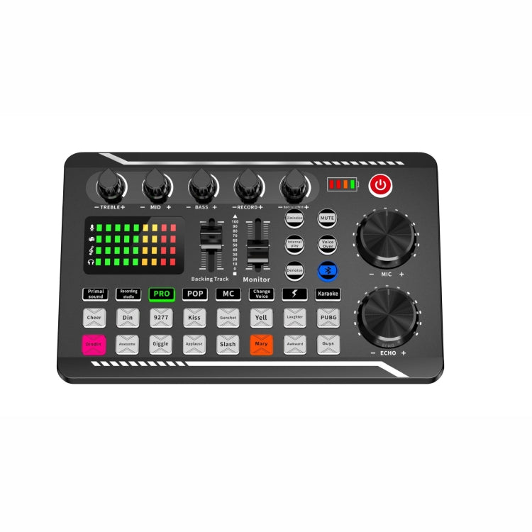 Mixer audio F998 con 16 effetti sonori e riduzione rumore