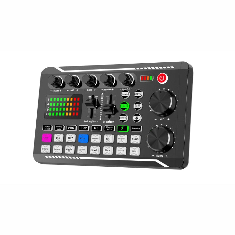 F998 Live Sound Card 16 Effetti sonori Noise Reduction Mixer