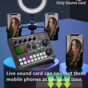 Mixer audio F998 con 16 effetti sonori e riduzione rumore