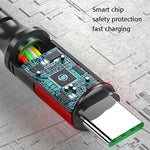 Cavo dati 3 in 1 USB a Dual Type-C e Micro USB 1,25m