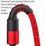 Cavo dati 3 in 1 USB a Dual Type-C e Micro USB 1,25m