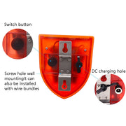 N911M Solar Animal Repeller Allarme sonoro e luminoso per esterni, with Induction, Timing Model