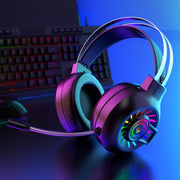 Cuffie da gioco cablate luminose FOREV G97 RGB con microfono, specifiche:, Standard (Black), 7.1 Channel (Black)