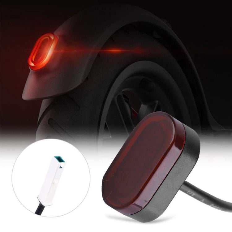 Per Xiaomi Mijia M365 Scooter Posteriore Fending Plate Fanale posteriore Fanale posteriore con cavo e chip, Tail Light