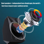 FOREV FV-209 Una coppia di mini altoparlanti digitali Multimedia Luci colorate Subwoofer Altoparlante piccolo