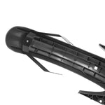 Staffa parafango posteriore per scooter elettrico per Ninebot MAX G30, Mudguard Bracket (Black), Mudguard Bracket (Red)