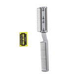 2 pezzi pettine per la rimozione dei peli della lama per la rimozione dei capelli morti per la pulizia degli animali domestici, Hair Removal Knife