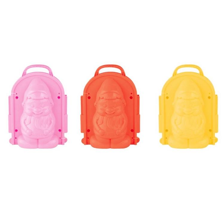 3 PCS Bambini Inverno Giocattolo all'aperto 3D Snow & Sand Mold Tool, Consegna colori casuali, Stile:, 3 PCS Elf, 3 PCS Bear, 3 PCS Cat, 3 PCS Squirrel, 3 PCS Rabbit