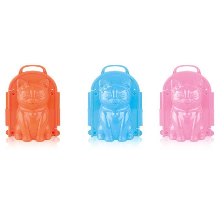 3 PCS Bambini Inverno Giocattolo all'aperto 3D Snow & Sand Mold Tool, Consegna colori casuali, Stile:, 3 PCS Elf, 3 PCS Bear, 3 PCS Cat, 3 PCS Squirrel, 3 PCS Rabbit