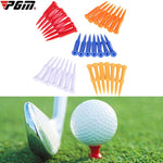60 PCS PGM QT012 Golf Ribbon Needle Golf Plastic Ball TEE, consegna colore casuale, specifica:, 31mm, 37mm, 43mm, 51mm, 57mm, 68mm