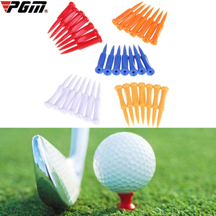 60 PCS PGM QT012 Golf Ribbon Needle Golf Plastic Ball TEE, consegna colore casuale, specifica:, 31mm, 37mm, 43mm, 51mm, 57mm, 68mm