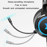 Heir Audio Cuffie cablate da gioco montate sulla testa con microfono, X9 Single Hole (Black), X9 Double Hole (Black), X9 Double Hole (White), X9 Double Hole (Pink), X9 7.1 Version (Black), X9 7.1 Version (White), X9  7.1 Version (Pink)                 ...