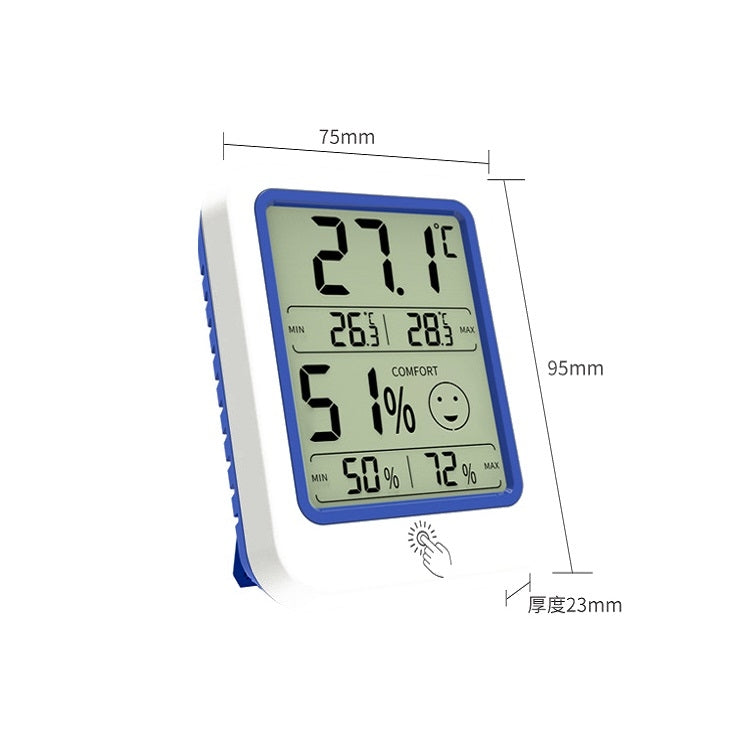 Termometro e igrometro con display digitale industriale a parete elettronico da 2 pezzi, Display Thermometer