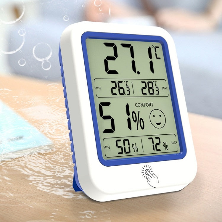 Termometro e igrometro con display digitale industriale a parete elettronico da 2 pezzi, Display Thermometer