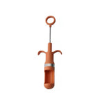 3 PCS Gadget da cucina con dispositivo per la denocciolatura della data rossa, Red Date Pitting  (Orange), Red Date Pitting (Orange)
