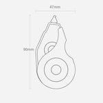 5 PCS Deli NS157 Nastro di correzione per ufficio Forniture per studenti Nastro di correzione, NS157