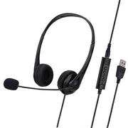 SOYTO SY490 Cuffie per computer per l'istruzione degli studenti della classe di rete dell'ufficio di insegnamento, stile:, Double Ear Black 3.5mm, Double Ear Black USB, Double Ear Black Separation USB